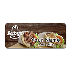 Arby's Greek Gyros Badge