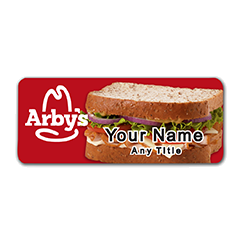 Arby's Market Fresh Sandwich Badge