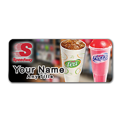 Speedway Tea & Freeze Badge