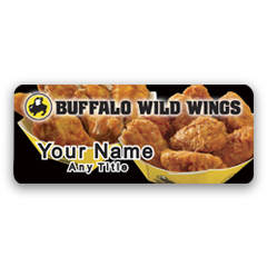 Buffalo Wild Wings Traditional & Boneless Wings Badge