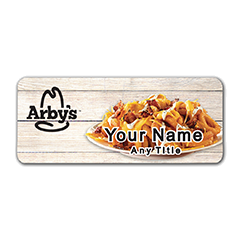Arby's Loaded Chili Fries Badge