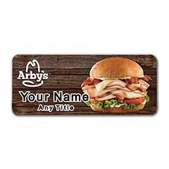 Arby's Turkey Club Badge