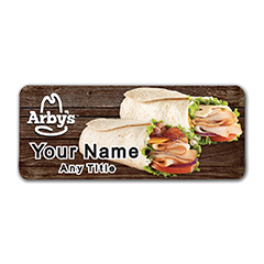 Arby's Turkey Wraps Badge