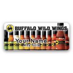 Buffalo Wild Wings Sauces Badge