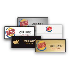 Burger King Standard Badge