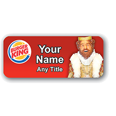 Burger King King Badge