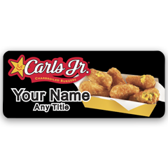 Carl's Jr. Jalapeno Poppers Badge