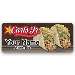 Carl's Jr. Southwest Chicken Taco Badge