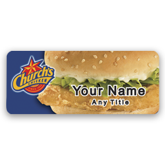 Church's Chicken Original Chicken Sandwich Badge