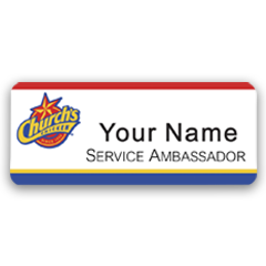 Church's Chicken Service Ambassador Badge