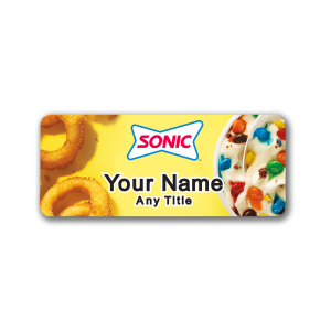 Sonic Savory Sweet Badge