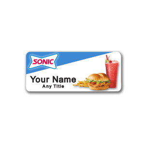 Sonic Chicken Sandwich Combo Badge