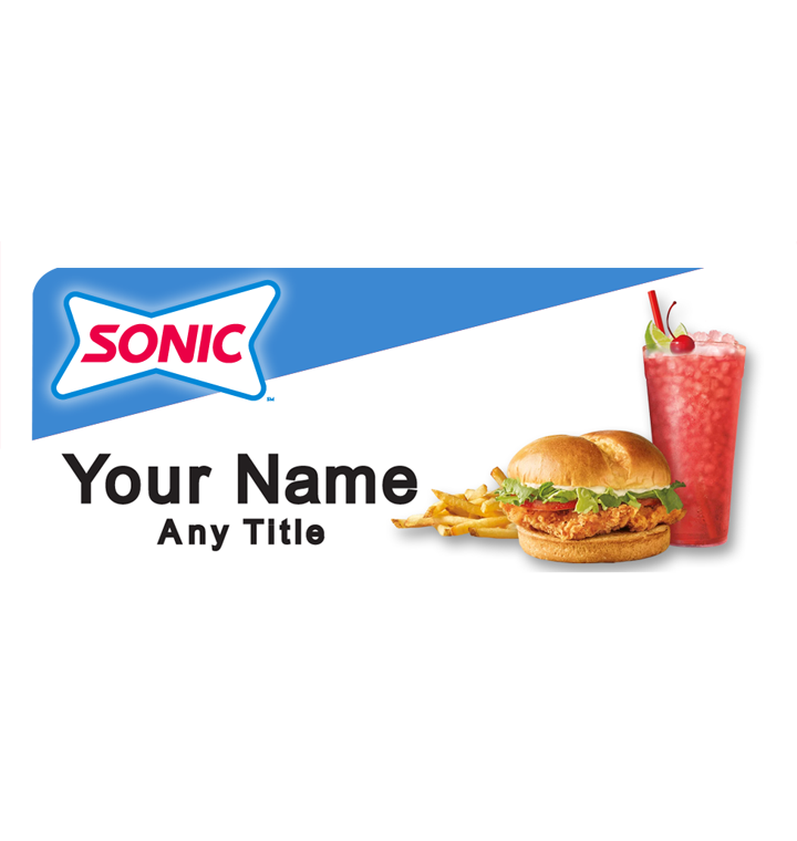 Sonic Chicken Sandwich Badge Sonic Chicken Sandwich Badge