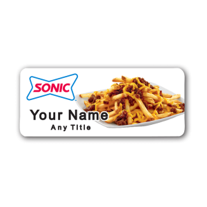 Sonic Chili Fries Badge