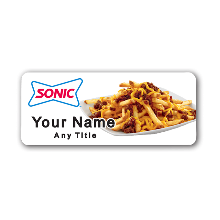 Sonic Chili Fries Badge