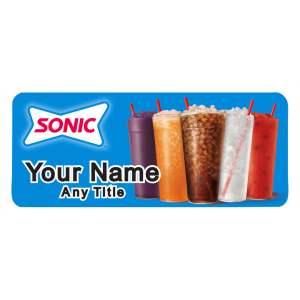 Sonic Drinks Badge