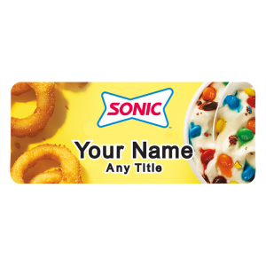 Sonic Sweet Savory Badge