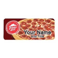 Pizza Hut Pepperoni Pizza Badge