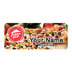 Pizza Hut Veggie Pizza Badge