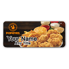 Popeyes Boneless Wings Badge