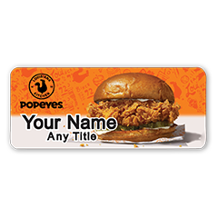 Popeyes Chicken Sandwich Badge