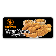 Popeyes Family Meal Badge