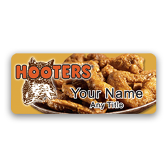 Hooters Wings Badge