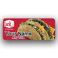 Jack in the Box Tacos Badge