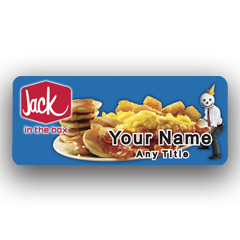 Jack in the Box Jumbo Breakfast Platter Badge