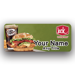 Jack in the Box Guac Sandwich Badge