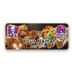 KFC Chicken Bites & Tacos Badge