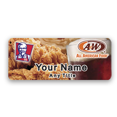 KFC Chicken and Root Beer Badge