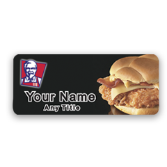KFC Chicken Sandwich Badge