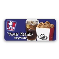 KFC Popcorn Nuggets Badge