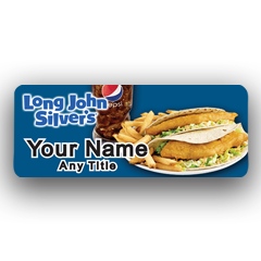 Long John Silvers Fish Tacos Badge
