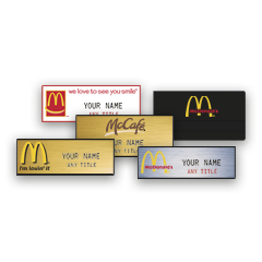 McDonalds Standard Badge