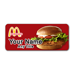 McDonalds Buttermilk Crispy Chicken Badge