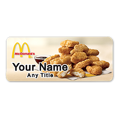 McDonalds Chicken McNuggets® Badge