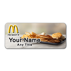 McDonalds Big Breakfast with Hotcakes Badge