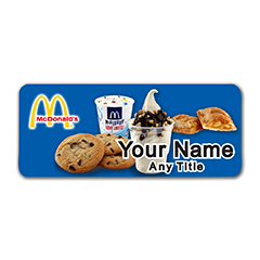 McDonalds Desserts Badge