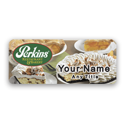 Perkins Pie Variety Badge