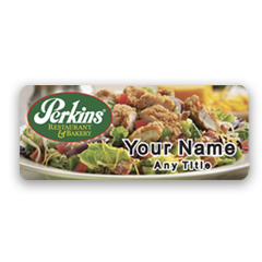 Perkins Salad Badge