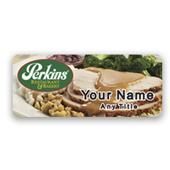 Perkins Turkey Dinner Badge