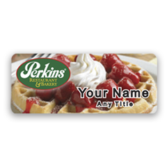 Perkins Waffles Badge