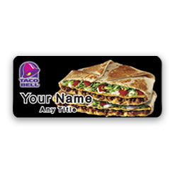 Taco Bell Crunchwrap Supreme Badge