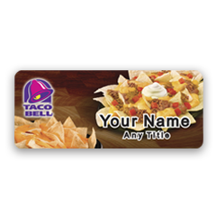 Taco Bell Nachos Badge