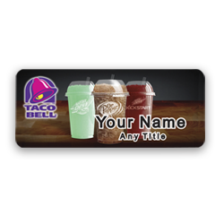 Taco Bell Freezies Badge