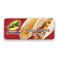 Taco Bueno Breakfast Taco Badge