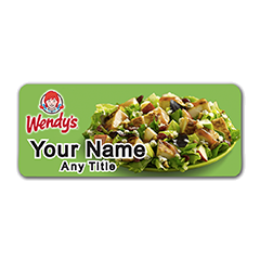 Wendy's Apple Pecan Salad Badge