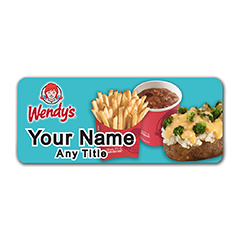 Wendy's Sides Badge